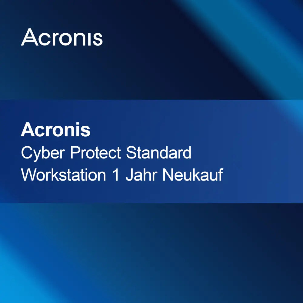 Acronis Cyber Protect Standard Workstation