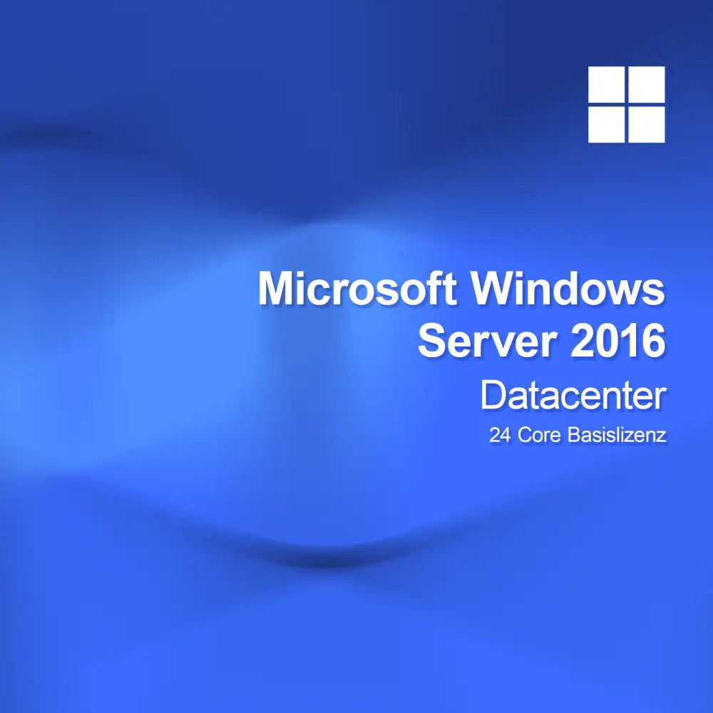 Microsoft Windows Server 2016 Datacenter 24 Core Basislizenz