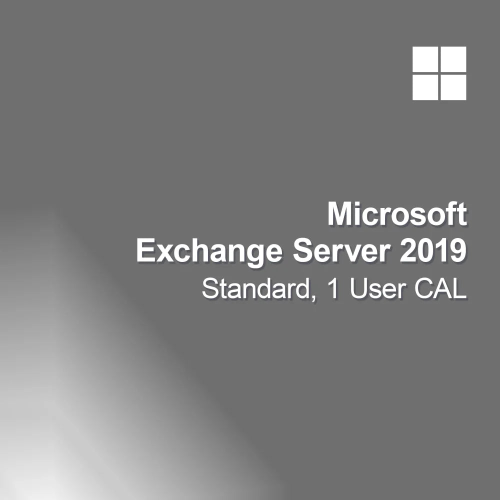Microsoft Exchange Server 2019 Standard, 1 User CAL